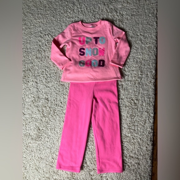 Size 3T Koala Kids 2 Piece Fleece Sweater + Pants Set NWT - Picture 2 of 11